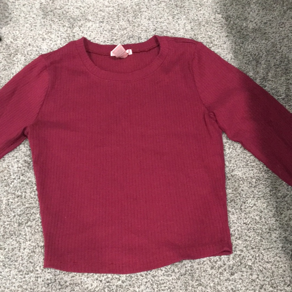for girls who like longer sleeves and maroon